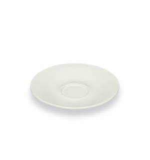 DELIGHT underskål Ø:130mm Nobel China - Benhvitt sterkt porselen 